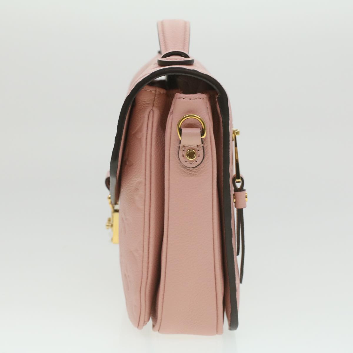 LOUIS VUITTON Empreinte Pochette Metis MM Hand Bag 2way Pink M44018 LV S106