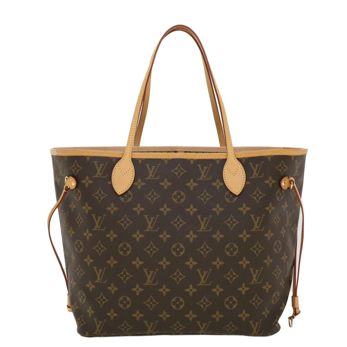 LOUIS VUITTON Monogram Neverfull MM Tote Bag M40156 LV S440V