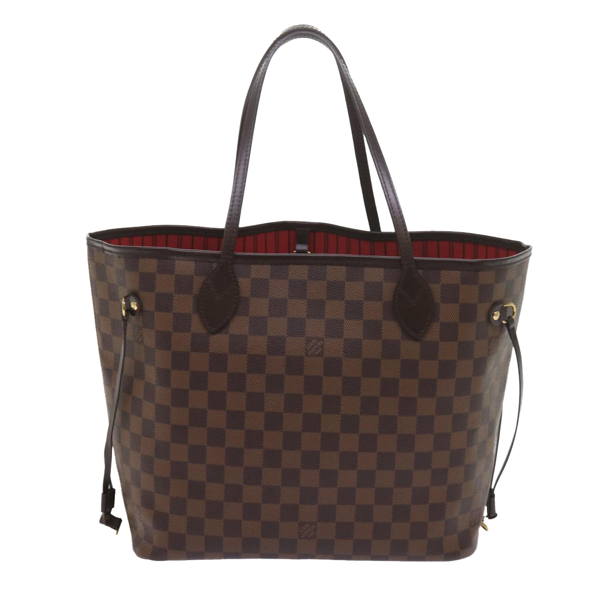 LOUIS VUITTON Damier Ebene Neverfull MM Tote Bag N51105 LV S783
