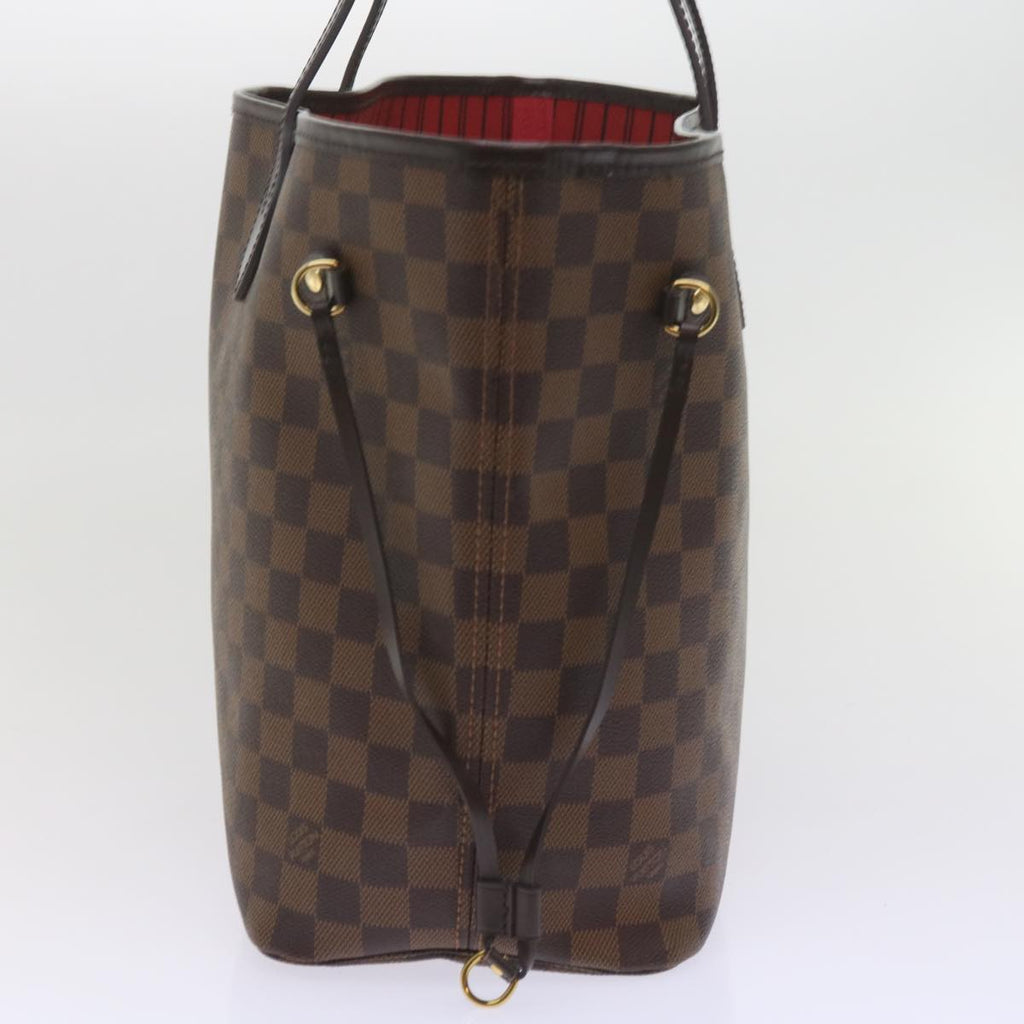 LOUIS VUITTON Damier Ebene Neverfull MM Tote Bag N51105 LV S783