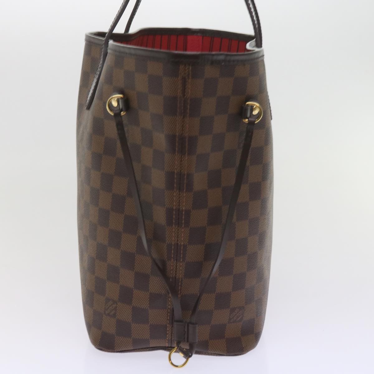 LOUIS VUITTON Damier Ebene Neverfull MM Tote Bag N51105 LV S783