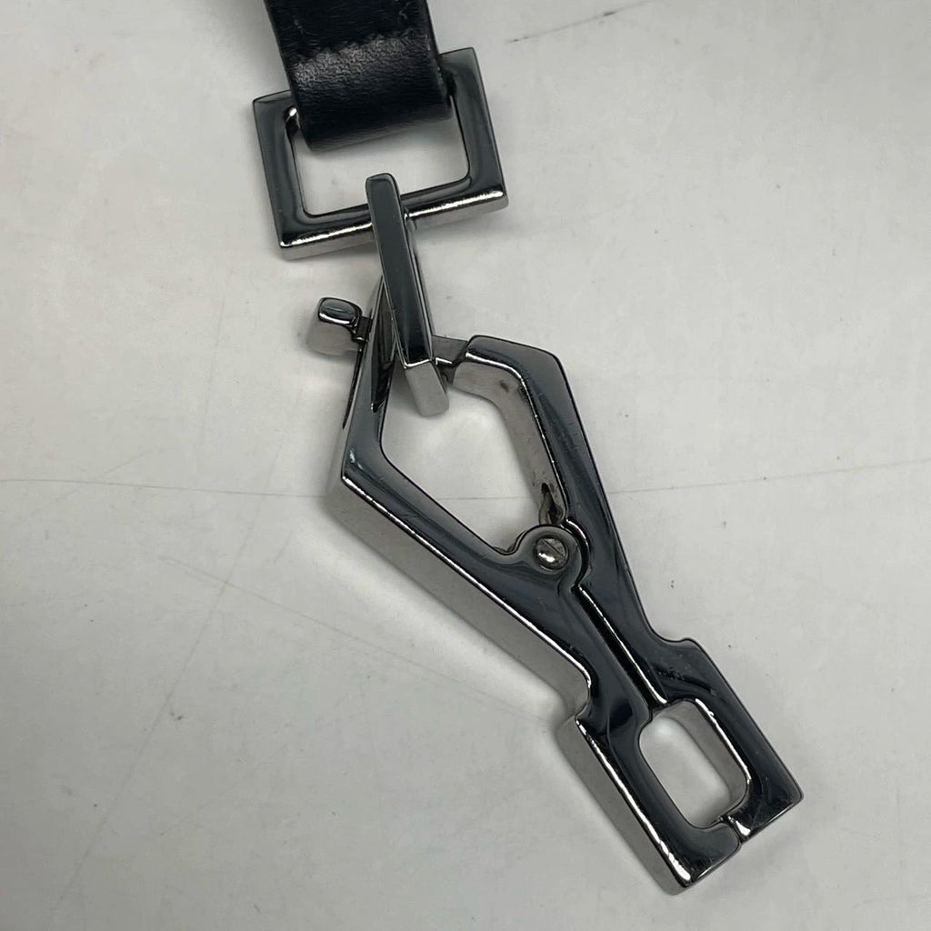 Gucci Jackie Vintage Medium Black Denim Leather Silver Hardware Shoulder Bag