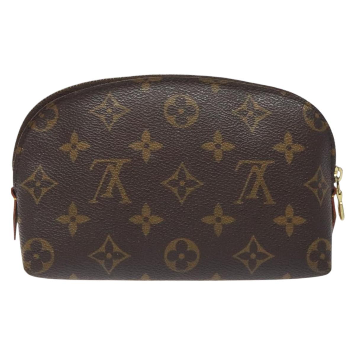 LOUIS VUITTON Monogram Pochette Cosmetic PM Pouch M43998 LV SW1040