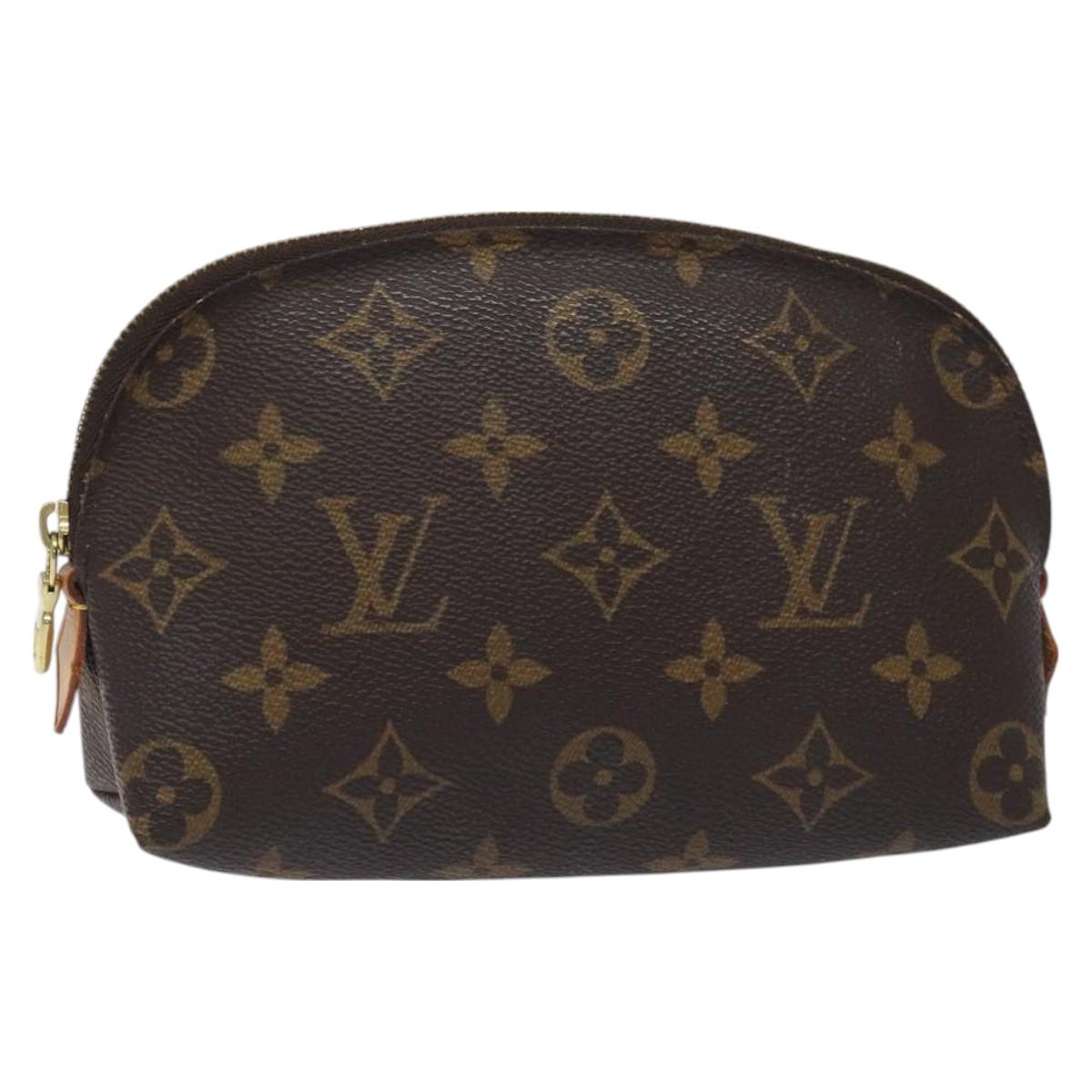 LOUIS VUITTON Monogram Pochette Cosmetic PM Pouch M43998 LV SW1041