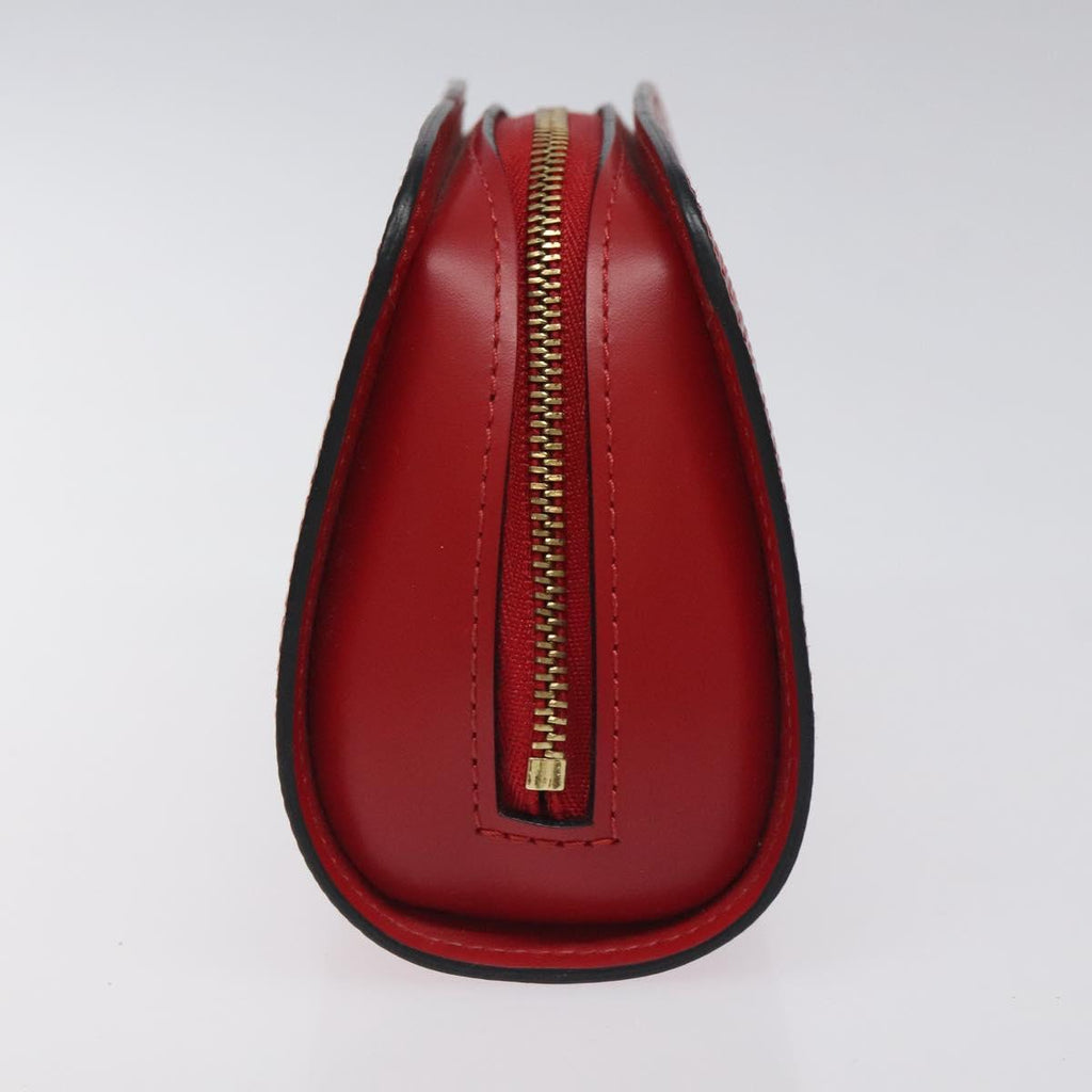 LOUIS VUITTON Epi Dauphine PM Pouch Castilian Red M48447 LV SW1048