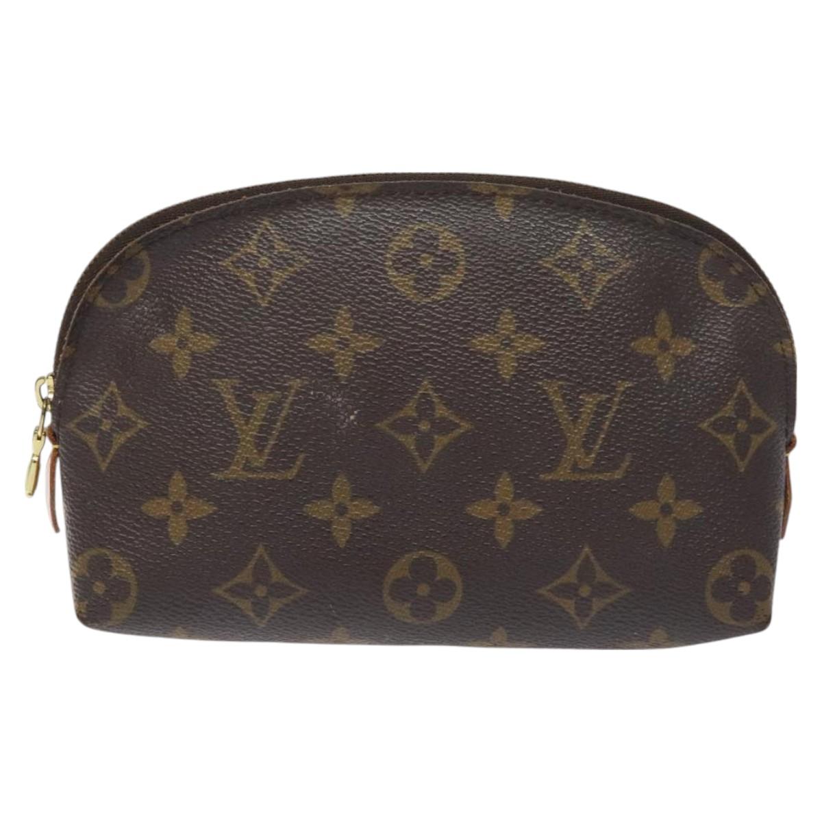 LOUIS VUITTON Monogram Pochette Cosmetic PM Pouch M43998 LV SW1062