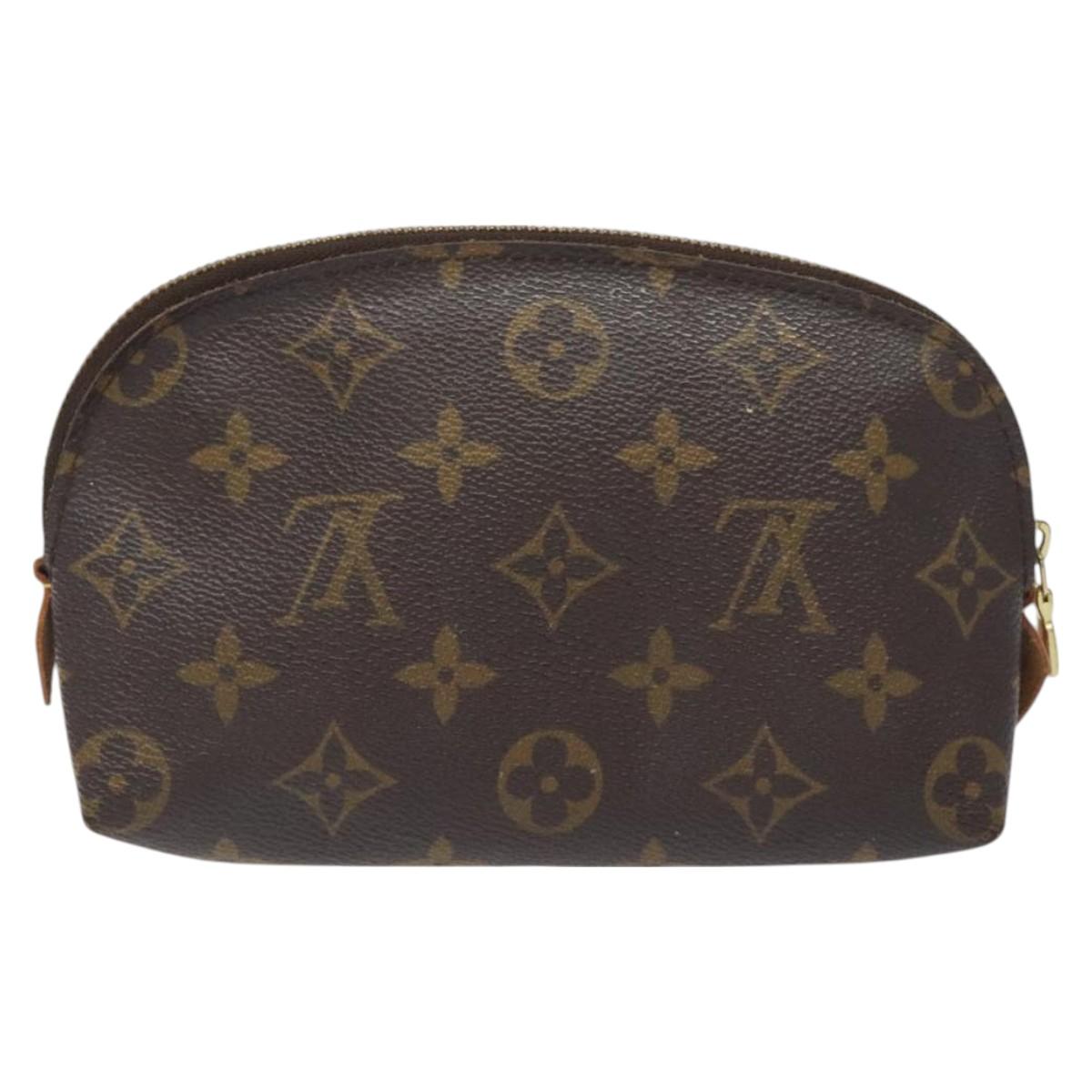 LOUIS VUITTON Monogram Pochette Cosmetic PM Pouch M43998 LV SW1062