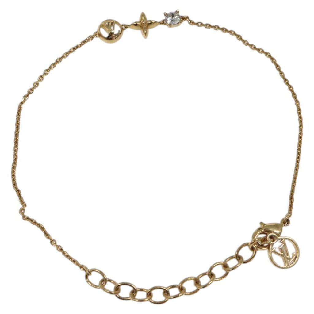 LOUIS VUITTON Bracelet Petit Louis Bracelet metal Gold M00374 LV sw559