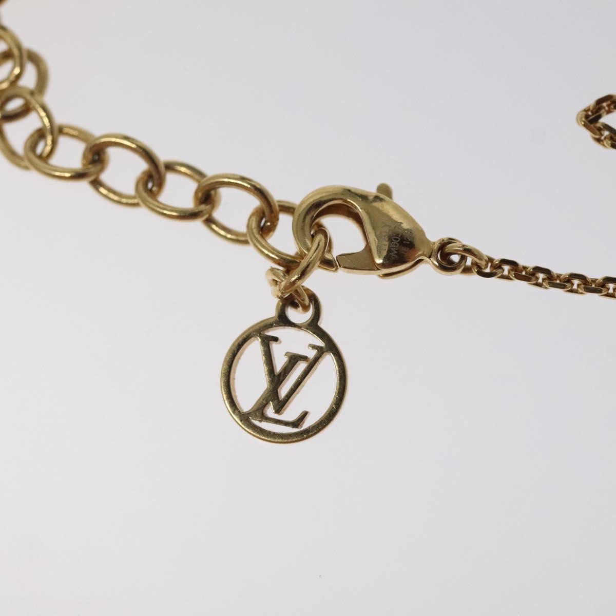 LOUIS VUITTON Bracelet Petit Louis Bracelet metal Gold M00374 LV sw559