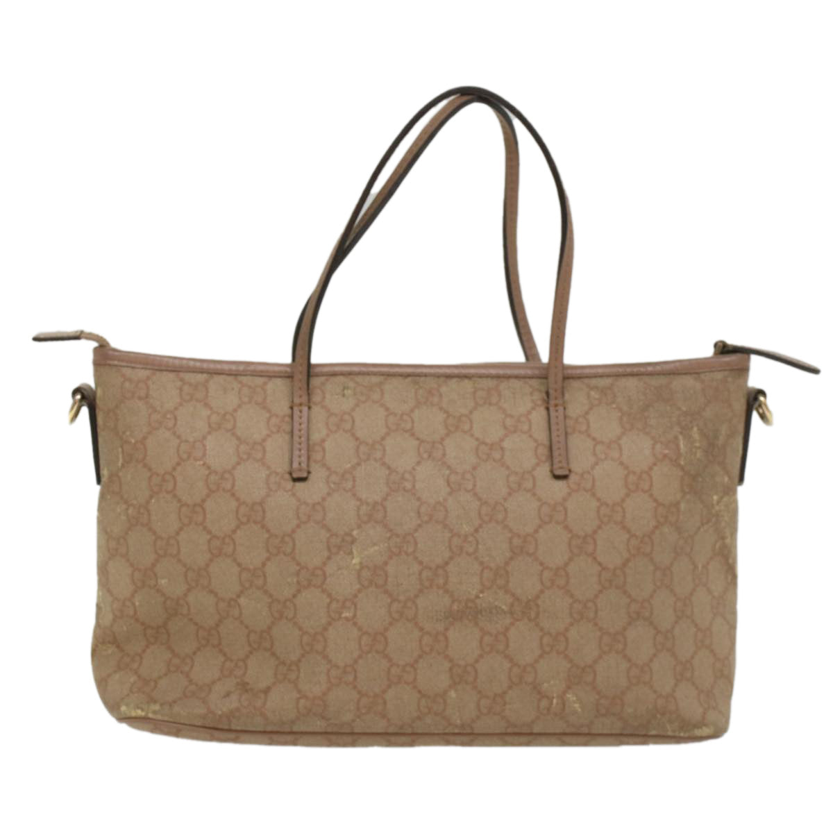 GUCCI GG Canvas Tote Bag 2way Pink 353439 th3999