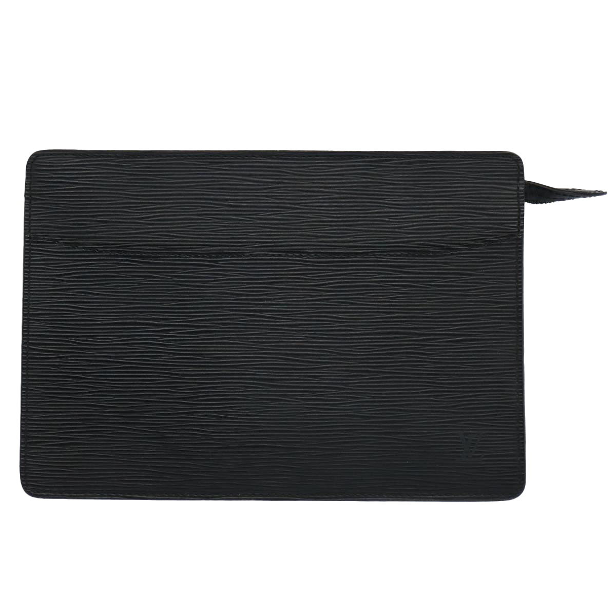 LOUIS VUITTON Epi Pochette Homme Clutch Bag Black M52522 LV th4450