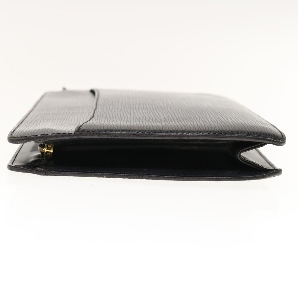 LOUIS VUITTON Epi Pochette Homme Clutch Bag Black M52522 LV th4538