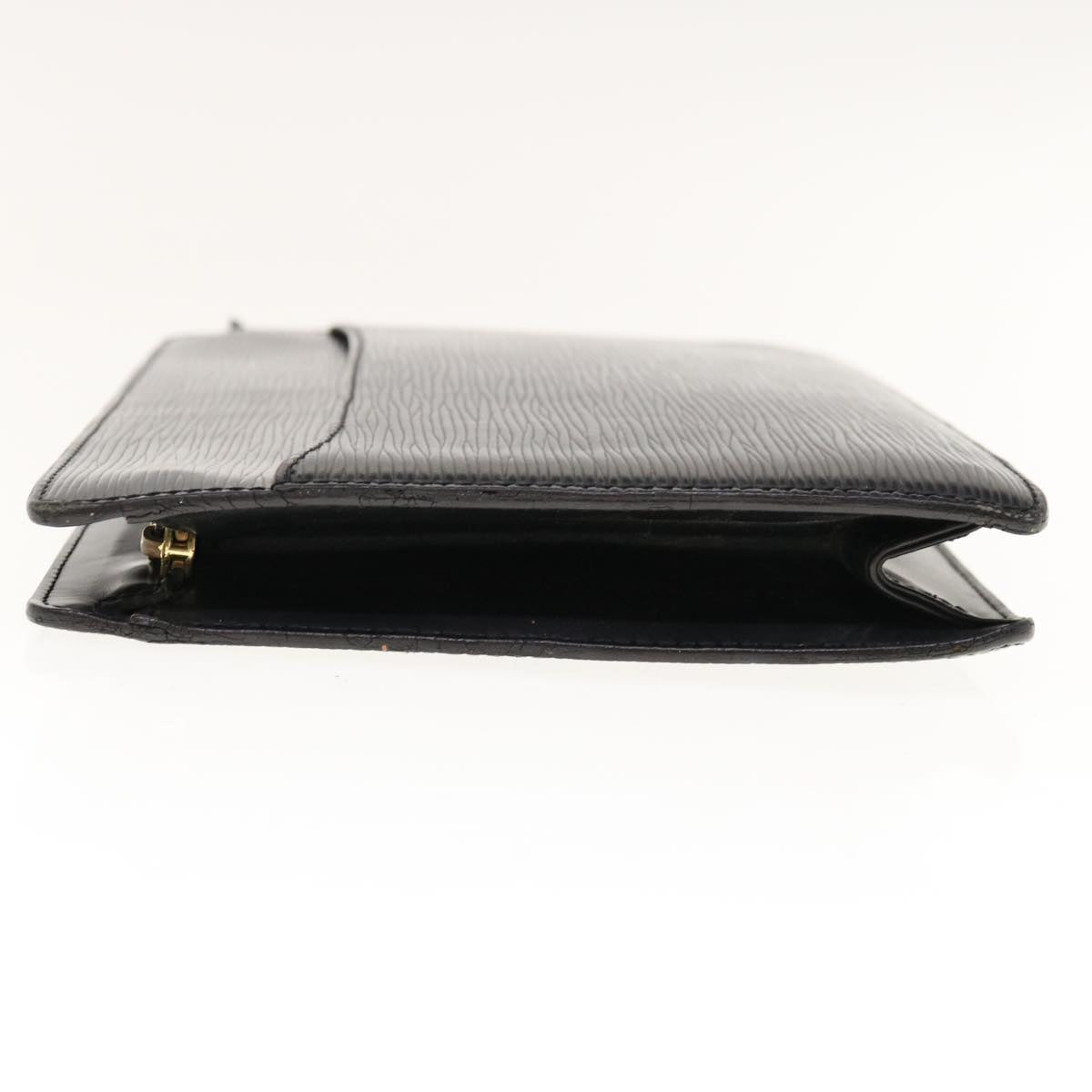 LOUIS VUITTON Epi Pochette Homme Clutch Bag Black M52522 LV th4538