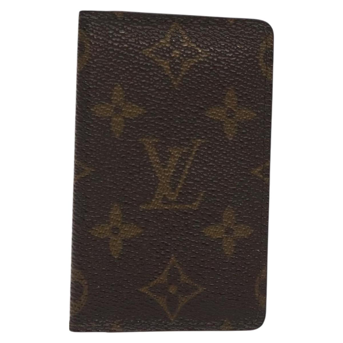 LOUIS VUITTON Monogram Pochette Cult Visite Card Case M56362 LV th6142
