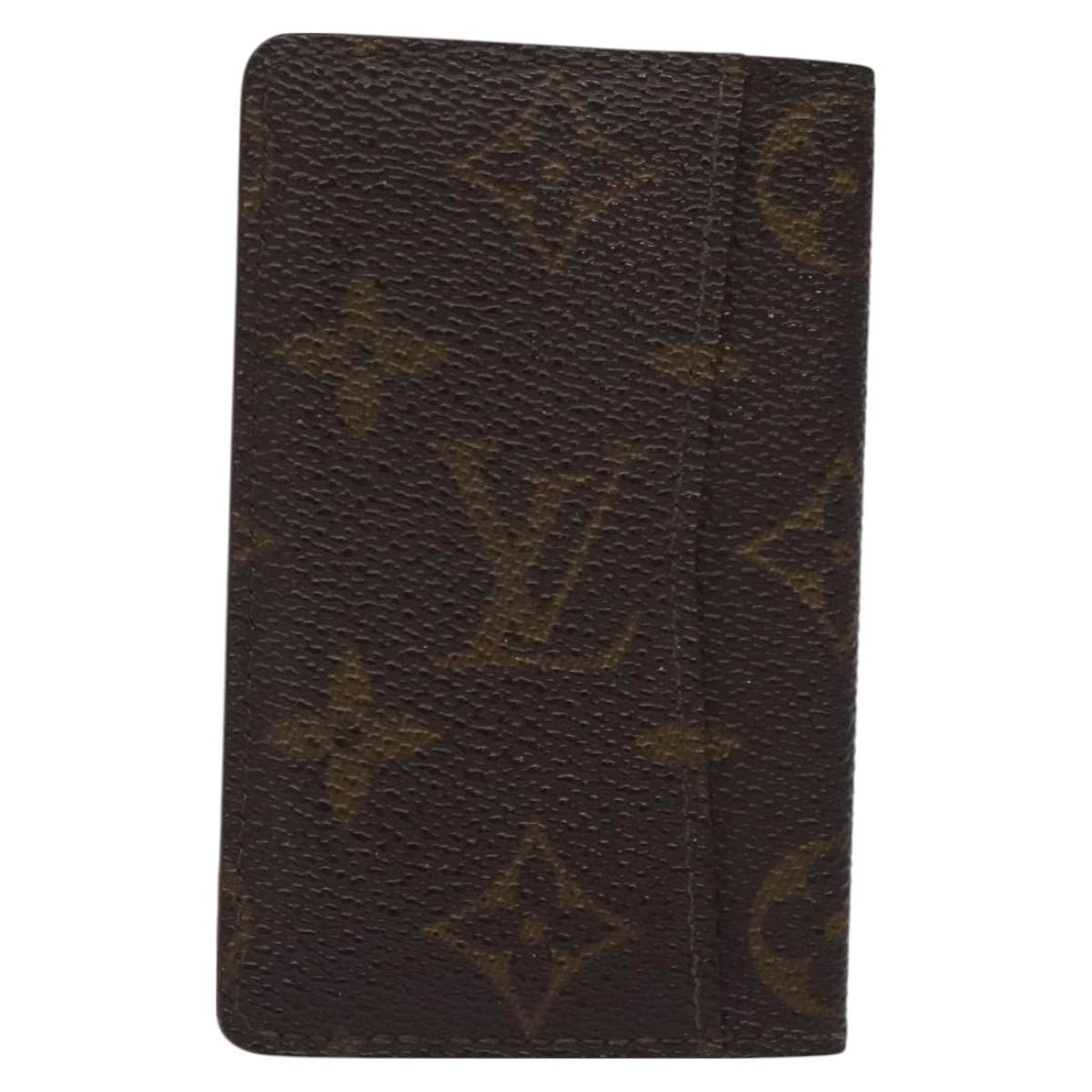 LOUIS VUITTON Monogram Pochette Cult Visite Card Case M56362 LV th6142