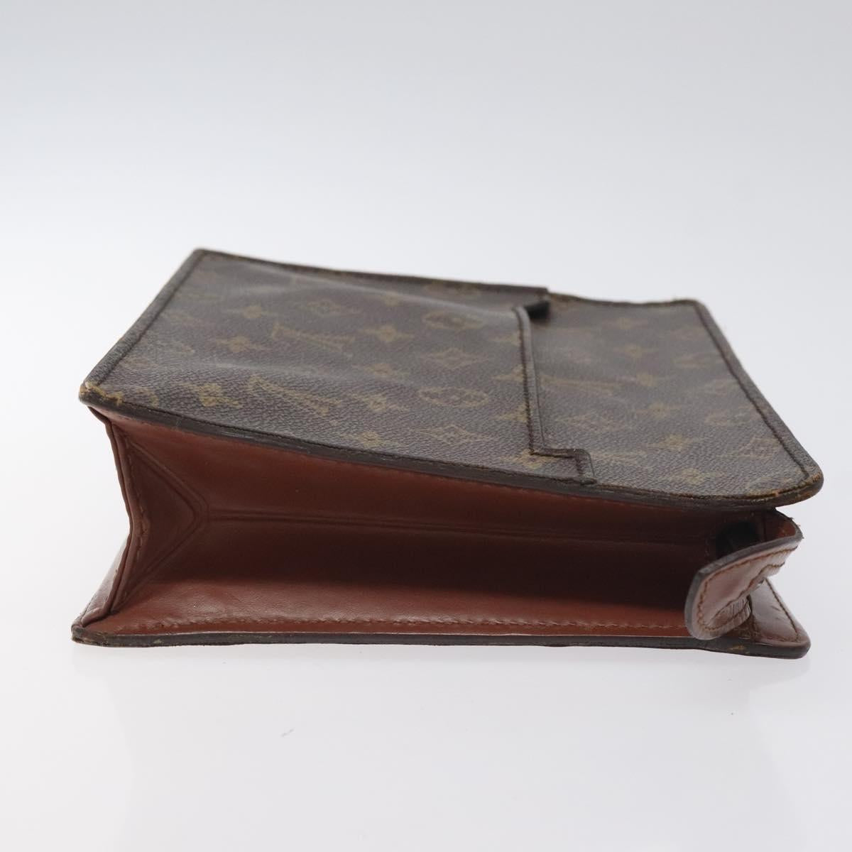 LOUIS VUITTON Monogram Pochette Homme Clutch Bag M51795 LV th6181