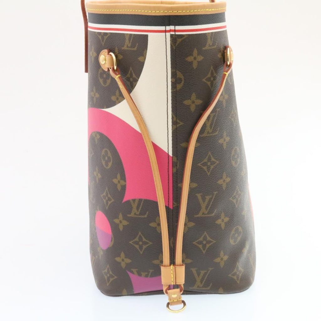 LOUIS VUITTON Monogram Game On Neverfull MM Tote Bag M57452 LV knn013