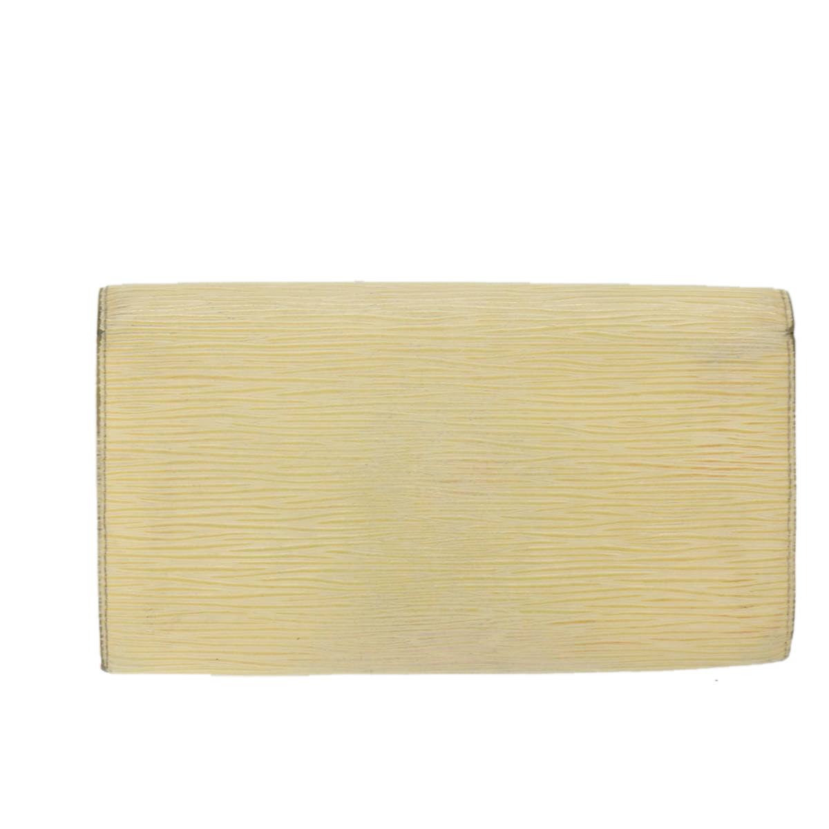 LOUIS VUITTON Epi Pochette Porte Monnaie Credit Wallet White M6357A ti1295