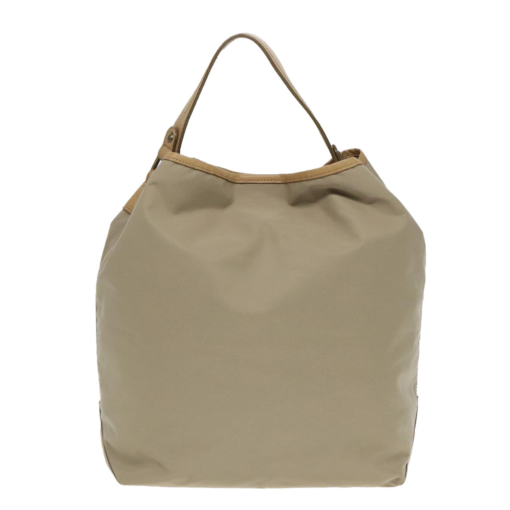 BURBERRY Blue Label Shoulder Bag Nylon 2way Beige ti2073