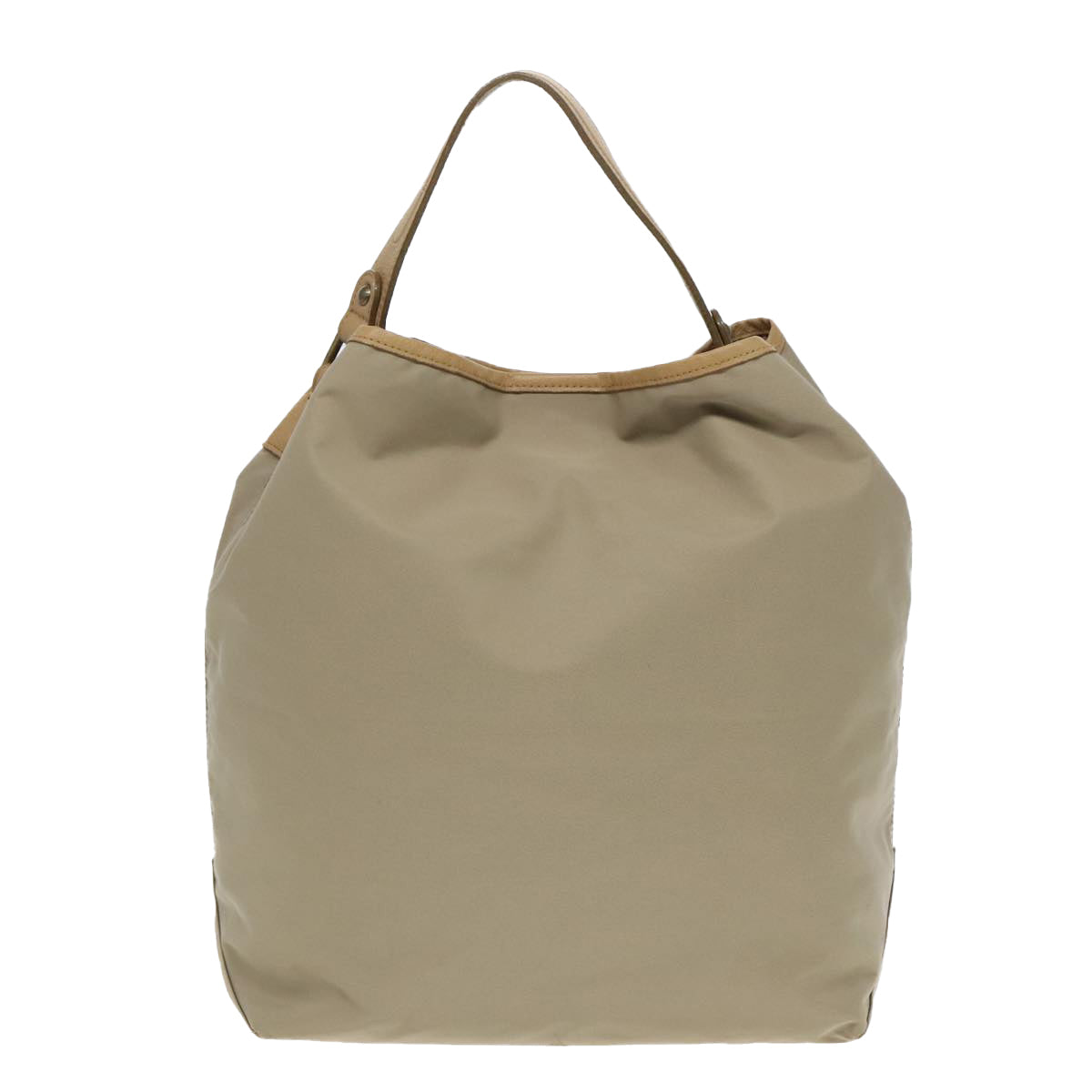 BURBERRY Blue Label Shoulder Bag Nylon 2way Beige ti2073