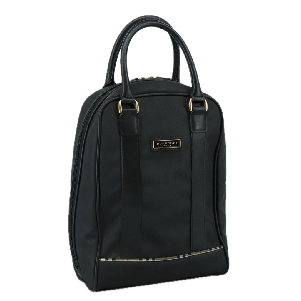 BURBERRY Golf Hand Bag Nylon Black ti2520