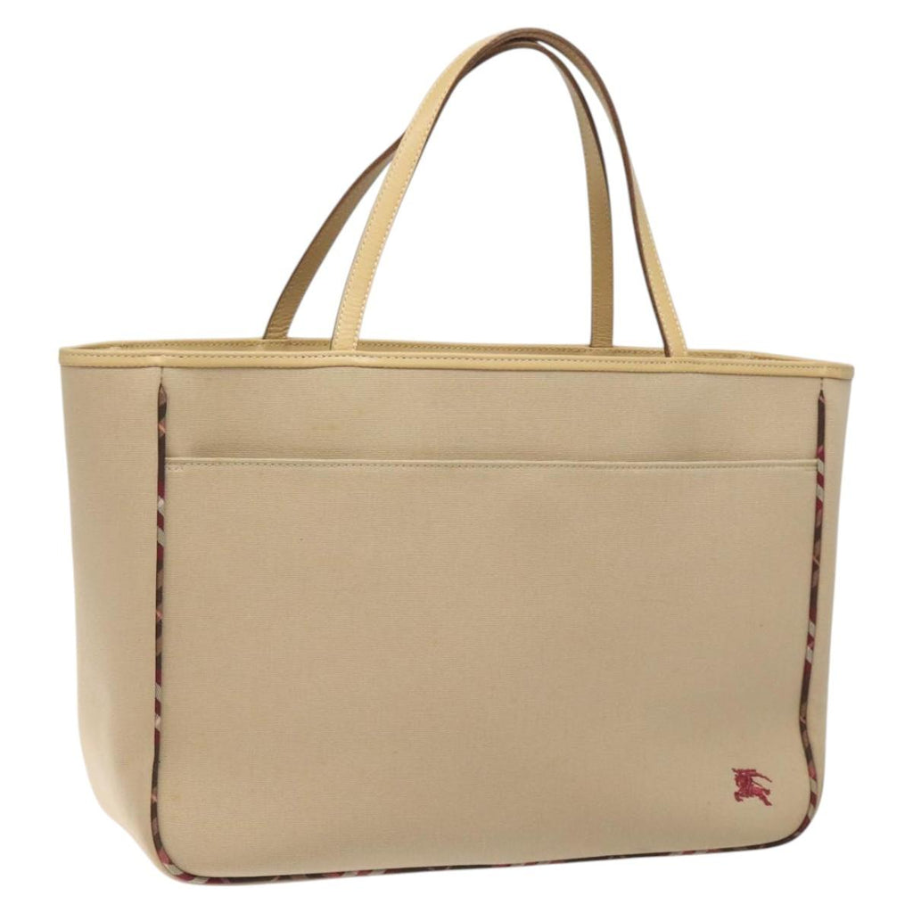 BURBERRY Blue Label Tote Bag Canvas Beige ti2730