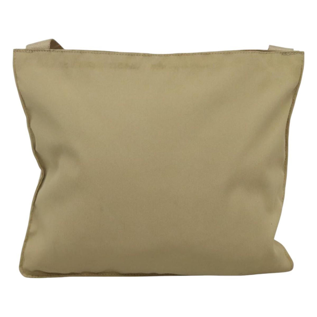 BURBERRY Blue Label Shoulder Bag Nylon Beige ti2794