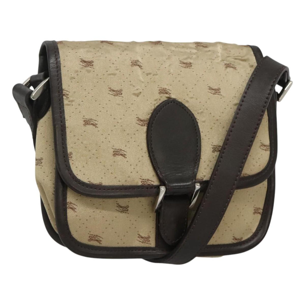 BURBERRY Blue Label Shoulder Bag Nylon Beige ti2849