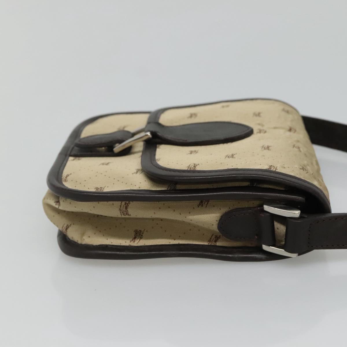 BURBERRY Blue Label Shoulder Bag Nylon Beige ti2849