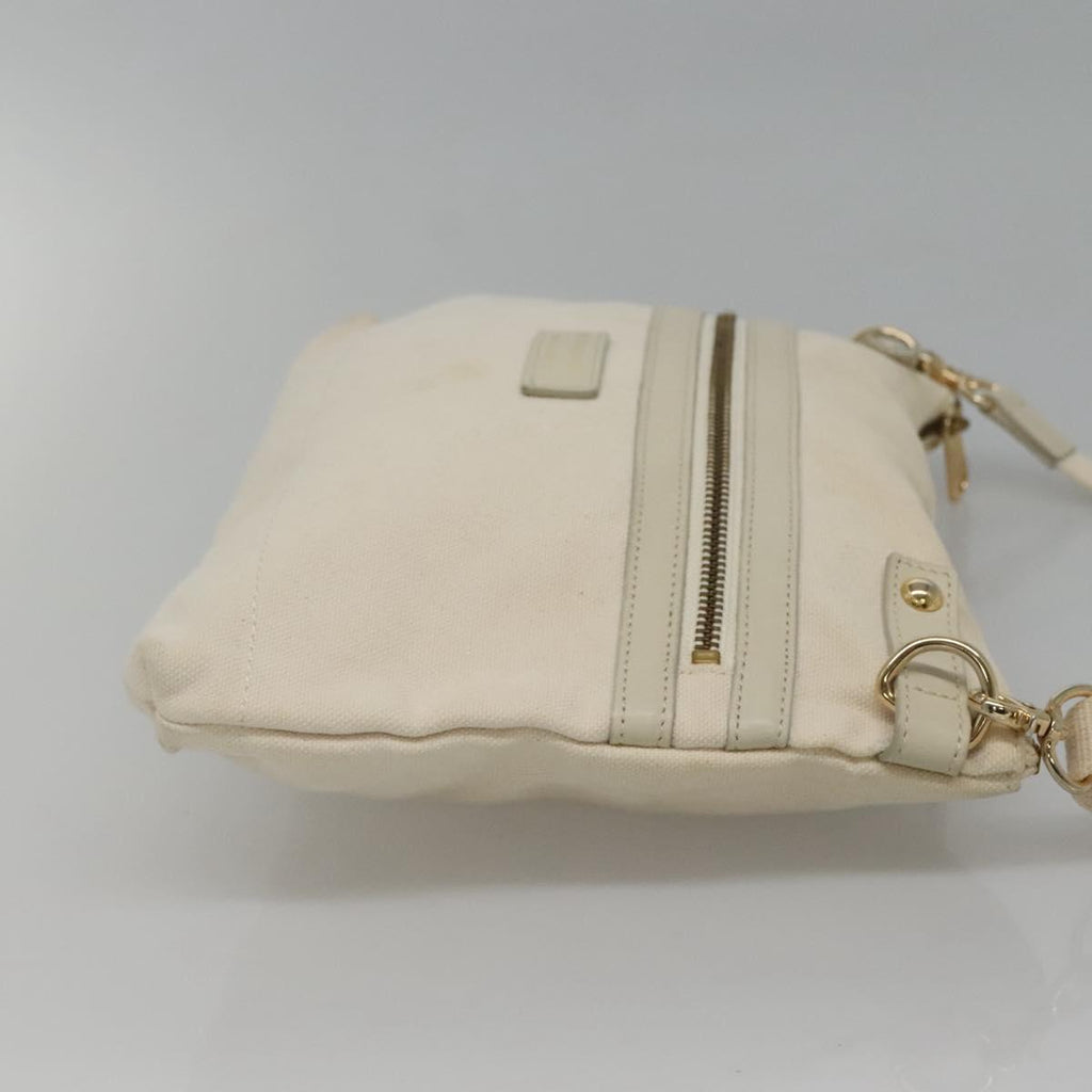 BURBERRY Blue Label Shoulder Bag Canvas Beige ti2861