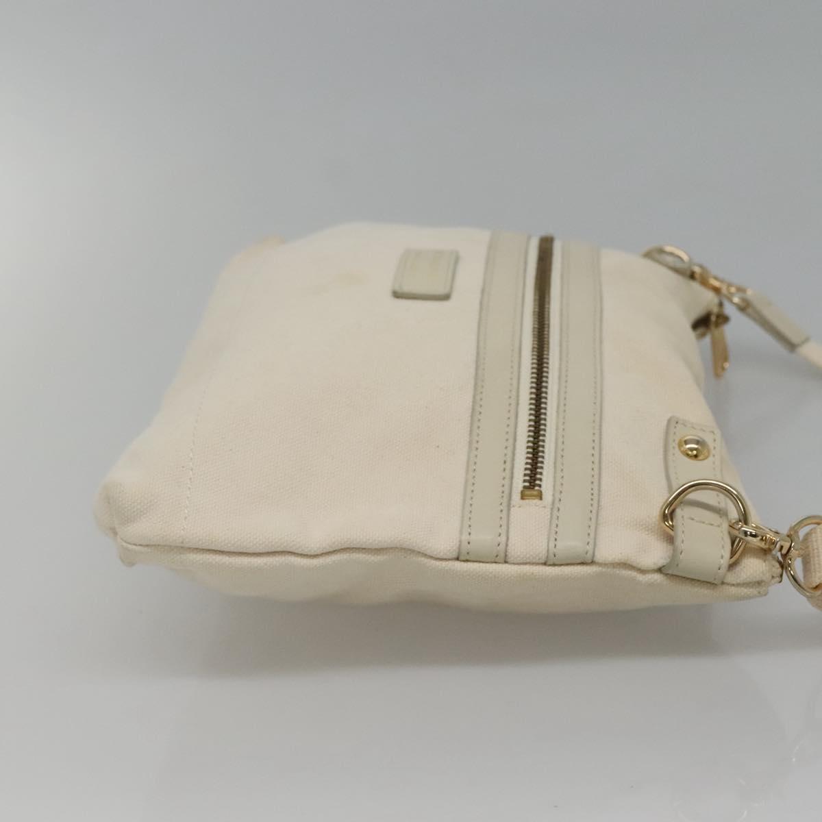 BURBERRY Blue Label Shoulder Bag Canvas Beige ti2861