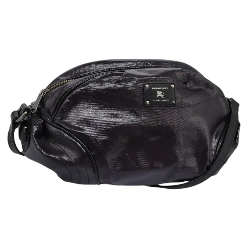 BURBERRY Blue Label Shoulder Bag Enamel Purple ti2877