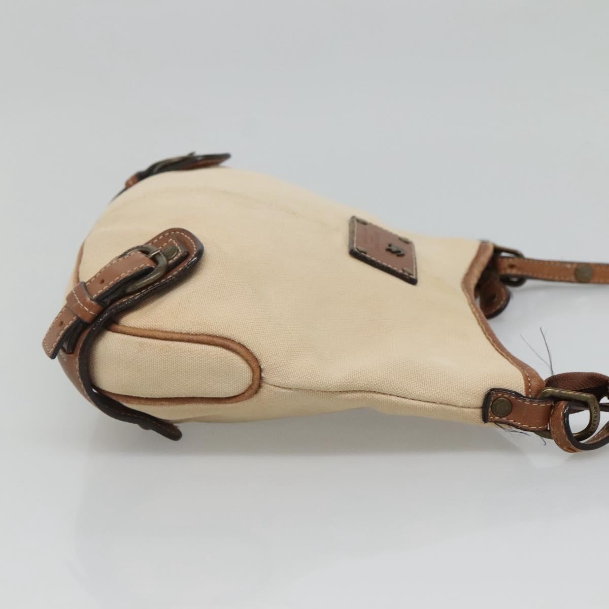 BURBERRY Blue Label Shoulder Bag Canvas Beige ti2894