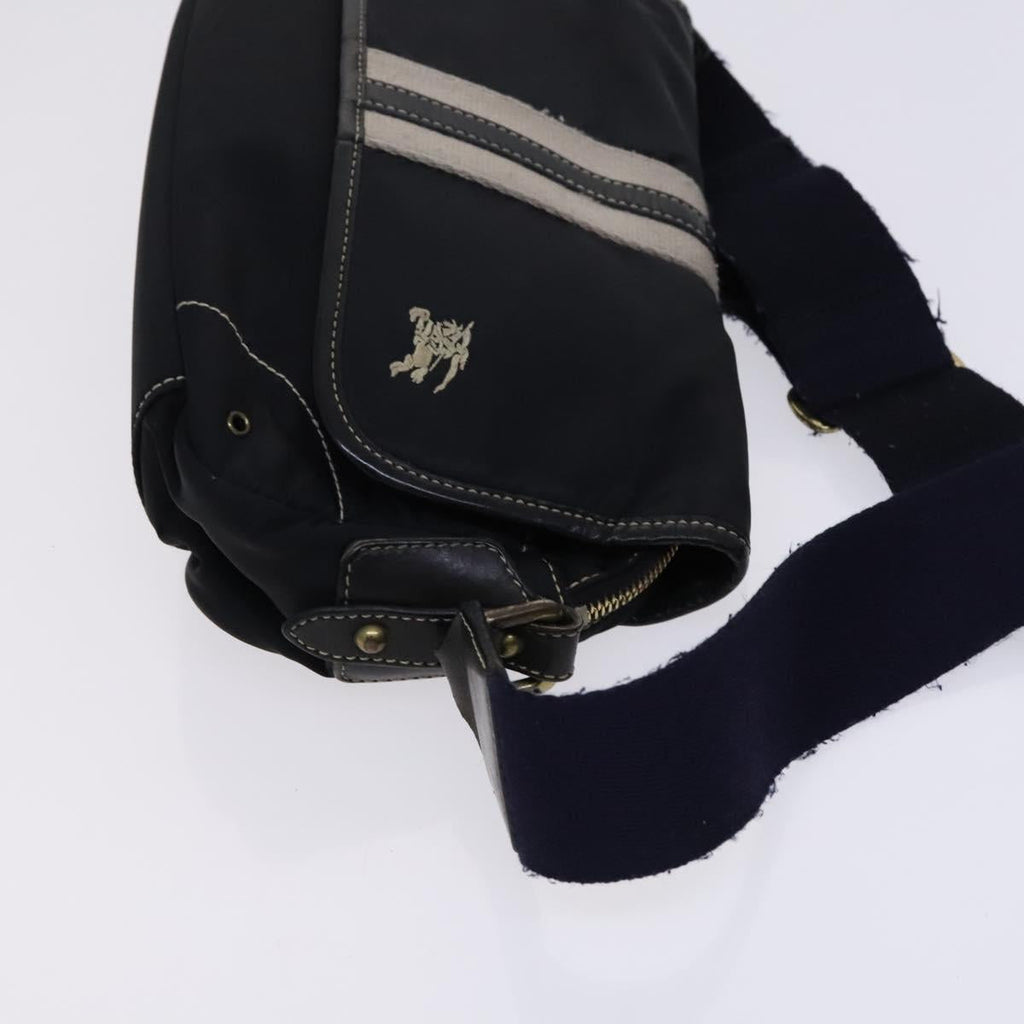 BURBERRY Blue Label Shoulder Bag Nylon Black ti2935