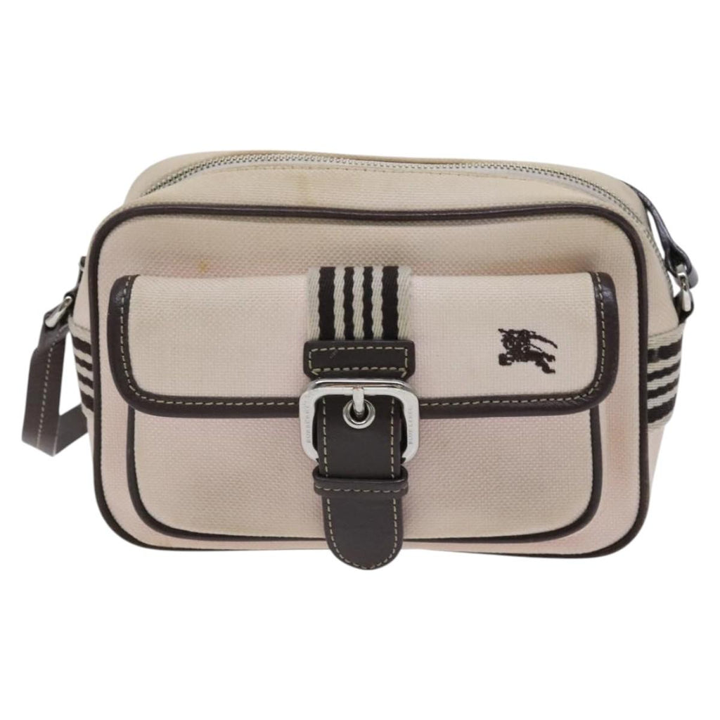 BURBERRY Blue Label Shoulder Bag Canvas Pink ti2943