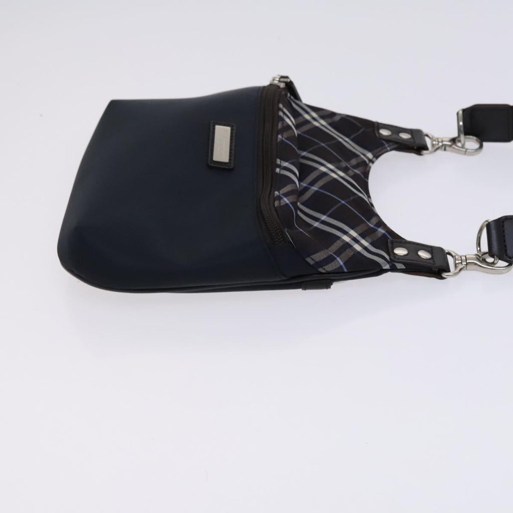 BURBERRY Black label Shoulder Bag Nylon Navy ti2951