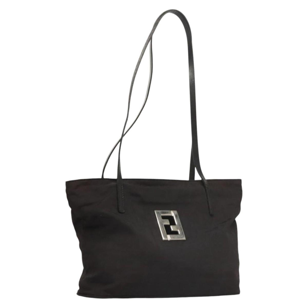 FENDI Zucca Canvas Tote Bag Black ti2972