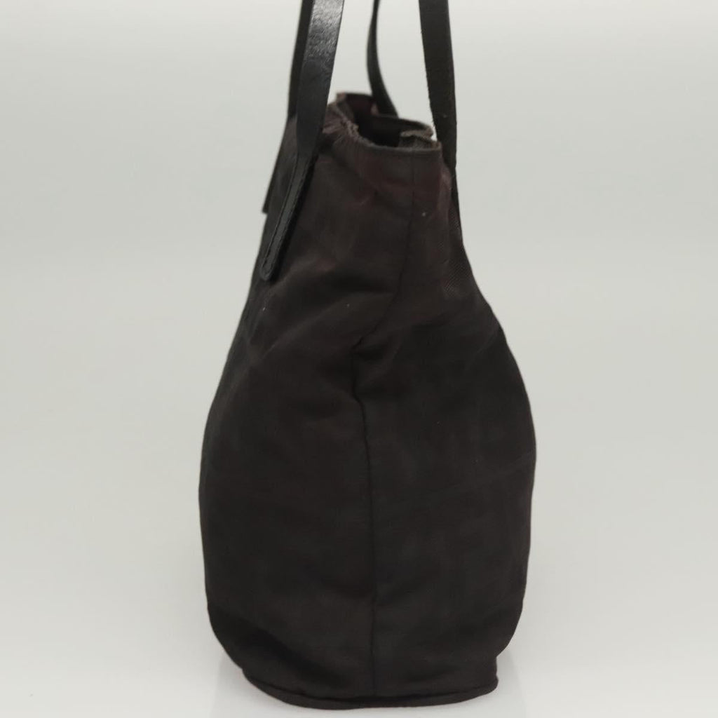 FENDI Zucca Canvas Tote Bag Black ti2972