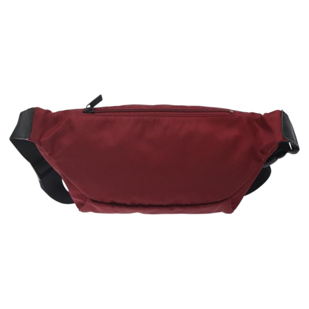 BURBERRY Black label Waist bag Nylon Red ti3060