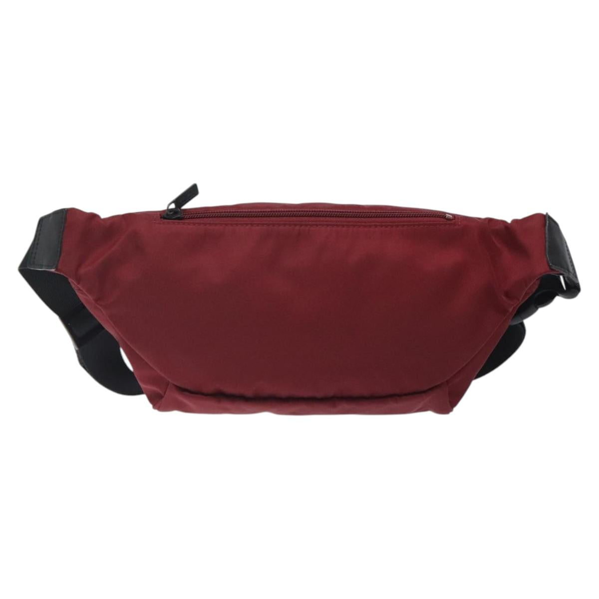 BURBERRY Black label Waist bag Nylon Red ti3060