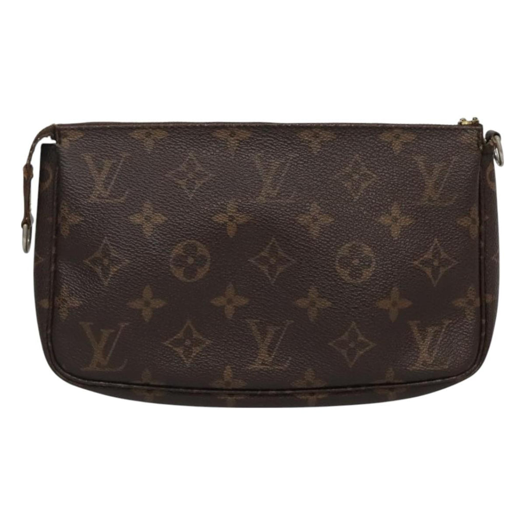 LOUIS VUITTON Monogram Pochette Accessoires Pouch M51980 LV ti3184