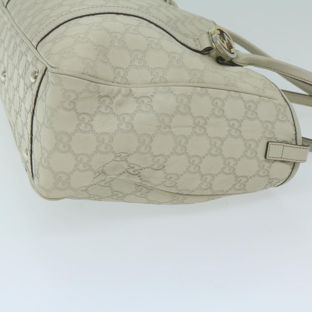 GUCCI GG Canvas Guccissima GG Twins Tote Bag White 232957 yk10150