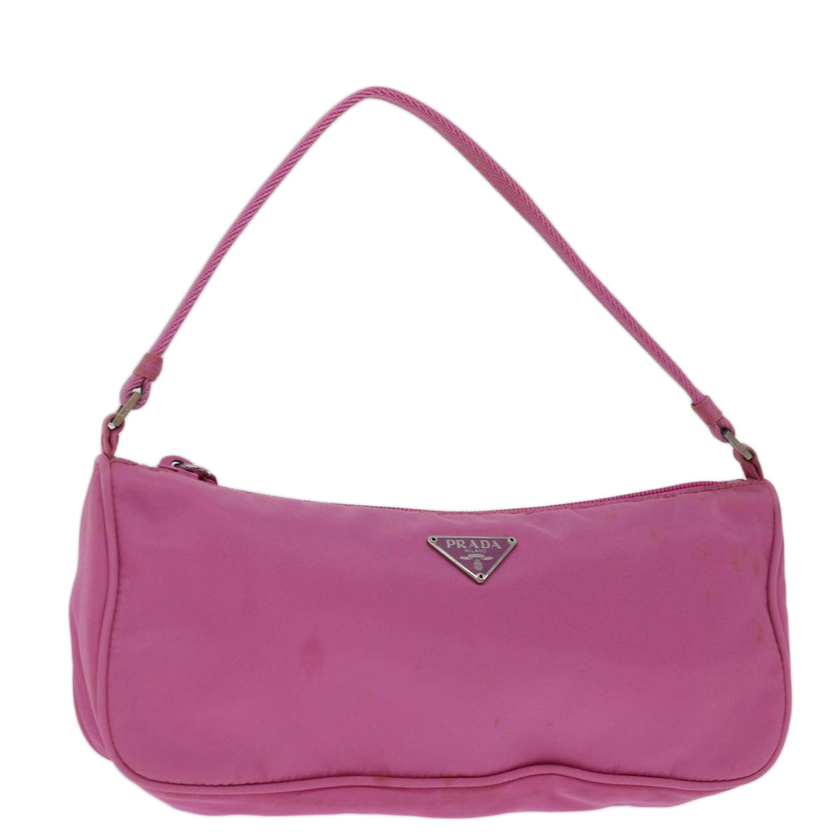 PRADA Accessory Pouch Nylon Pink yk11037