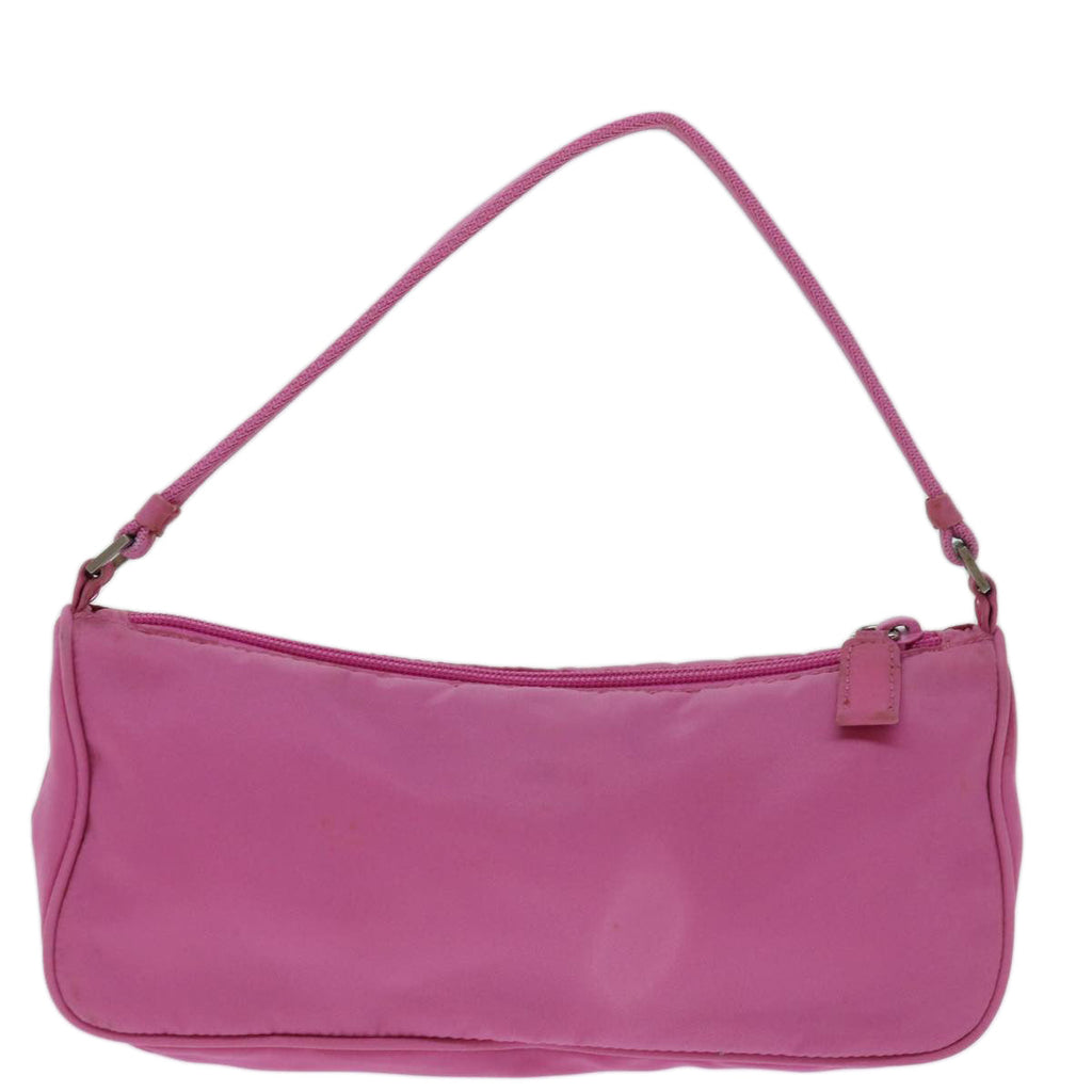 PRADA Accessory Pouch Nylon Pink yk11037