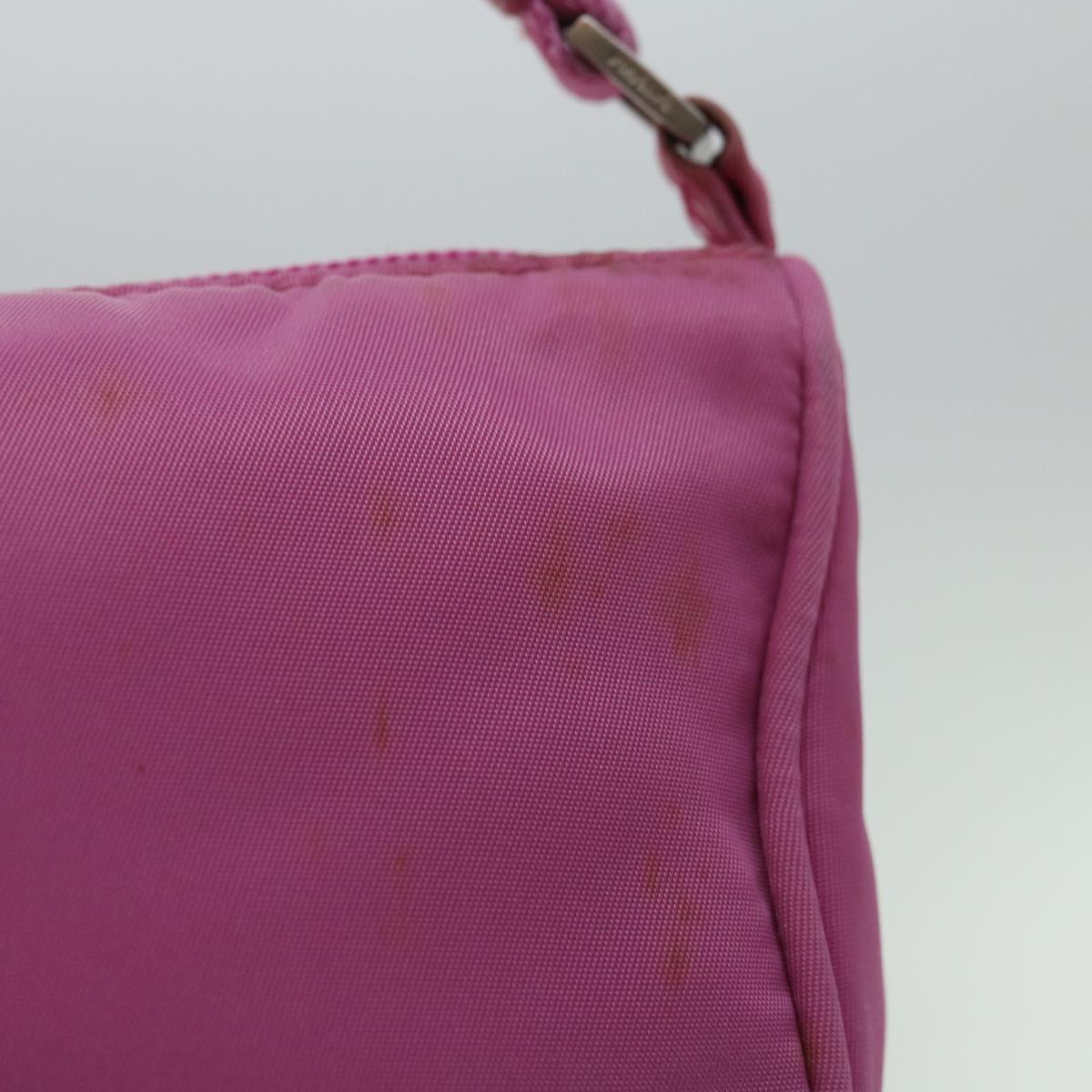 PRADA Accessory Pouch Nylon Pink yk11037