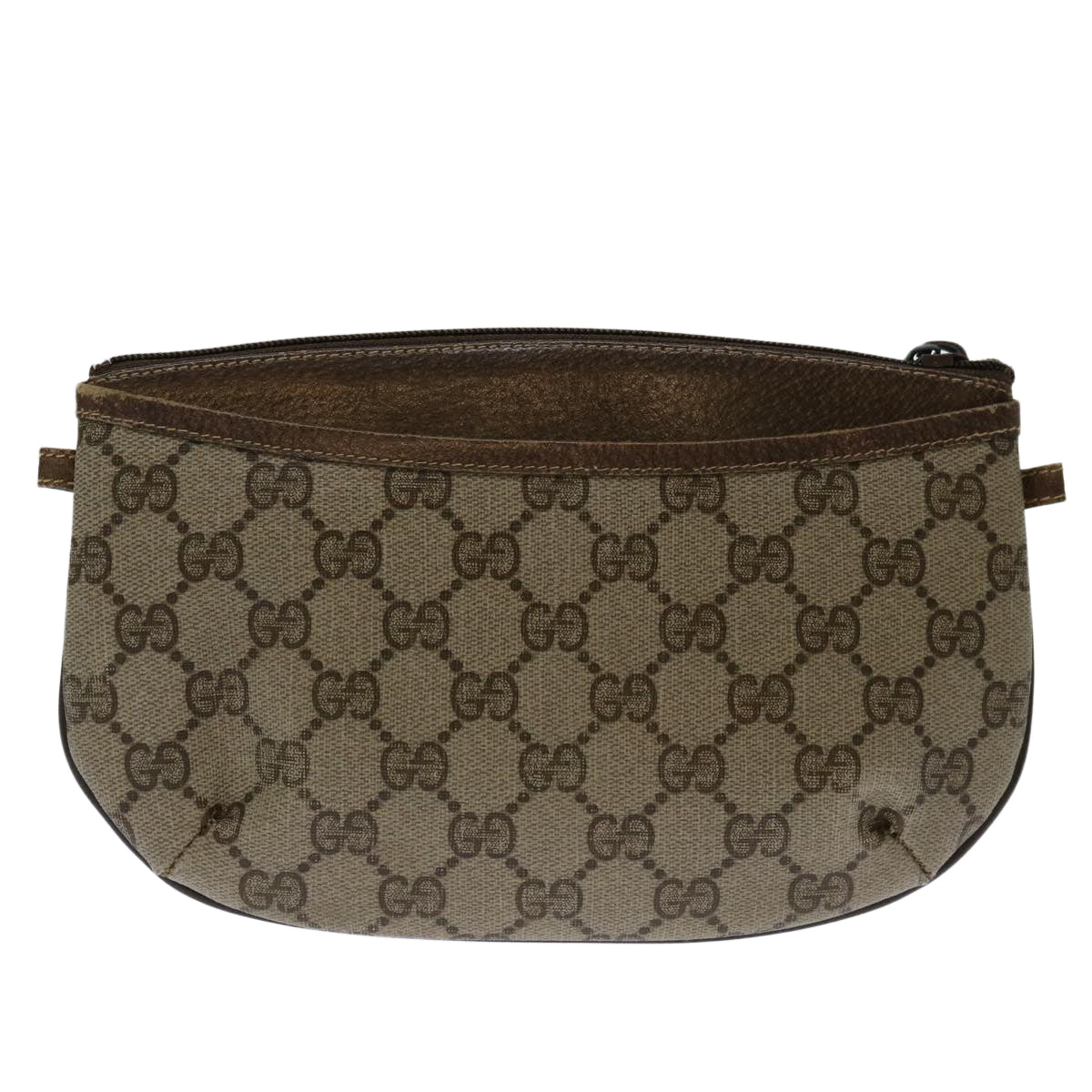 GUCCI GG Supreme Shoulder Bag PVC Beige 904 02 020 yk11138