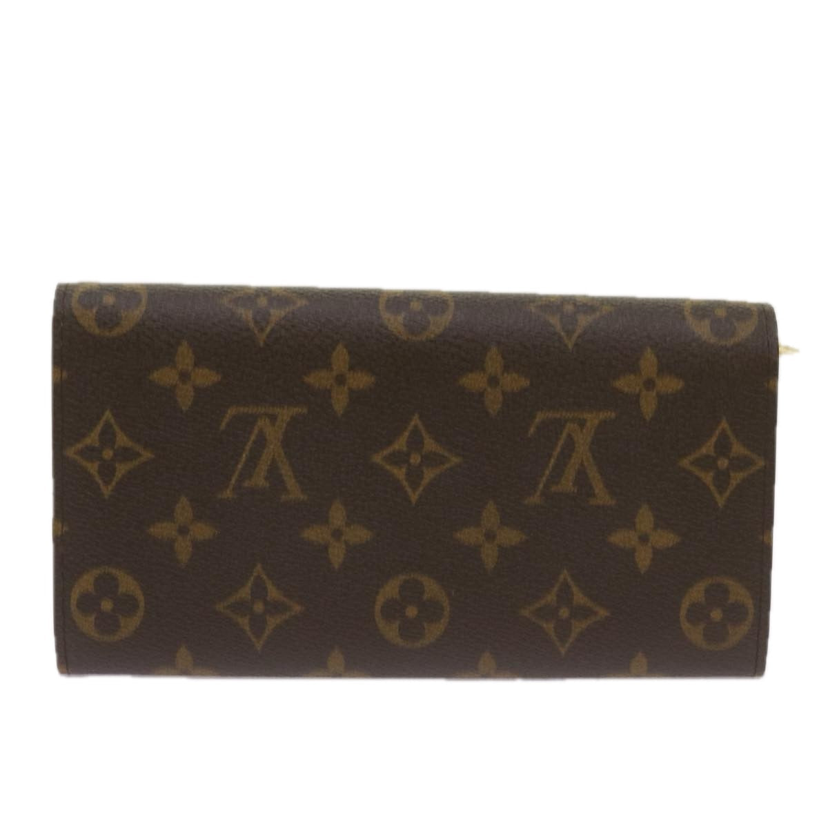 LOUIS VUITTON Monogram Pochette Porte Monnaie Credit Wallet M61725 yk11162