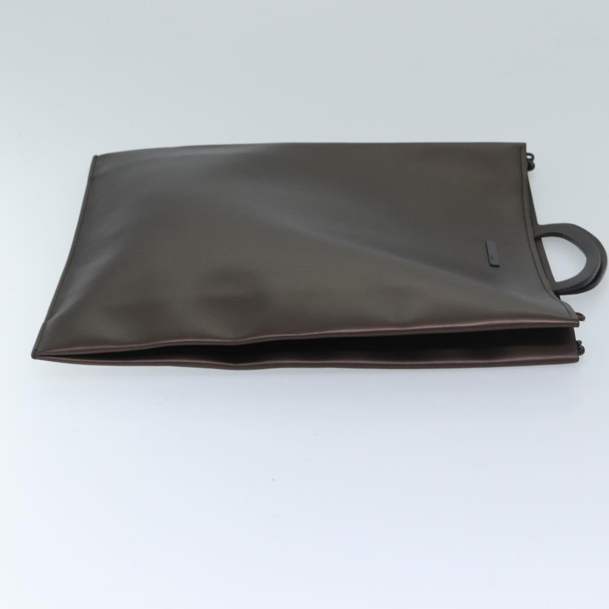 GUCCI Hand Bag Leather Outlet Brown yk11433