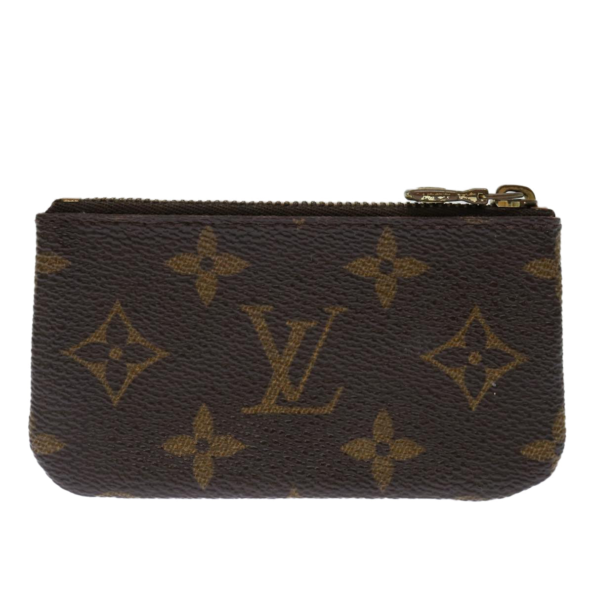 LOUIS VUITTON Monogram Pochette Cles Coin Purse M62650 LV yk11557