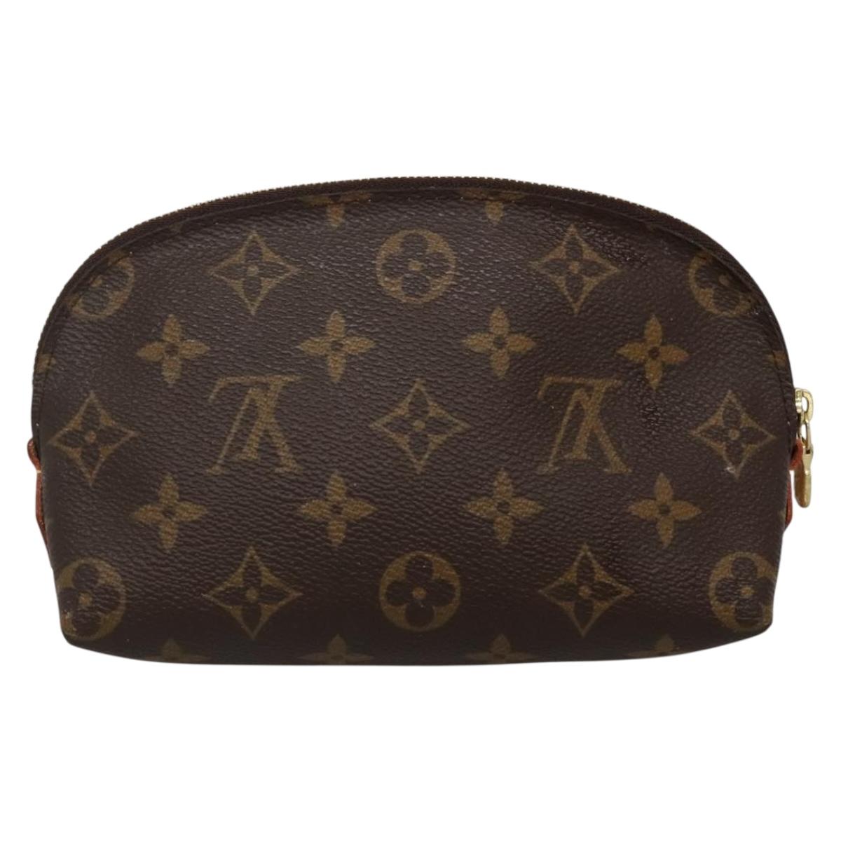 LOUIS VUITTON Monogram Pochette Cosmetic PM Cosmetic Pouch M47515 yk11893
